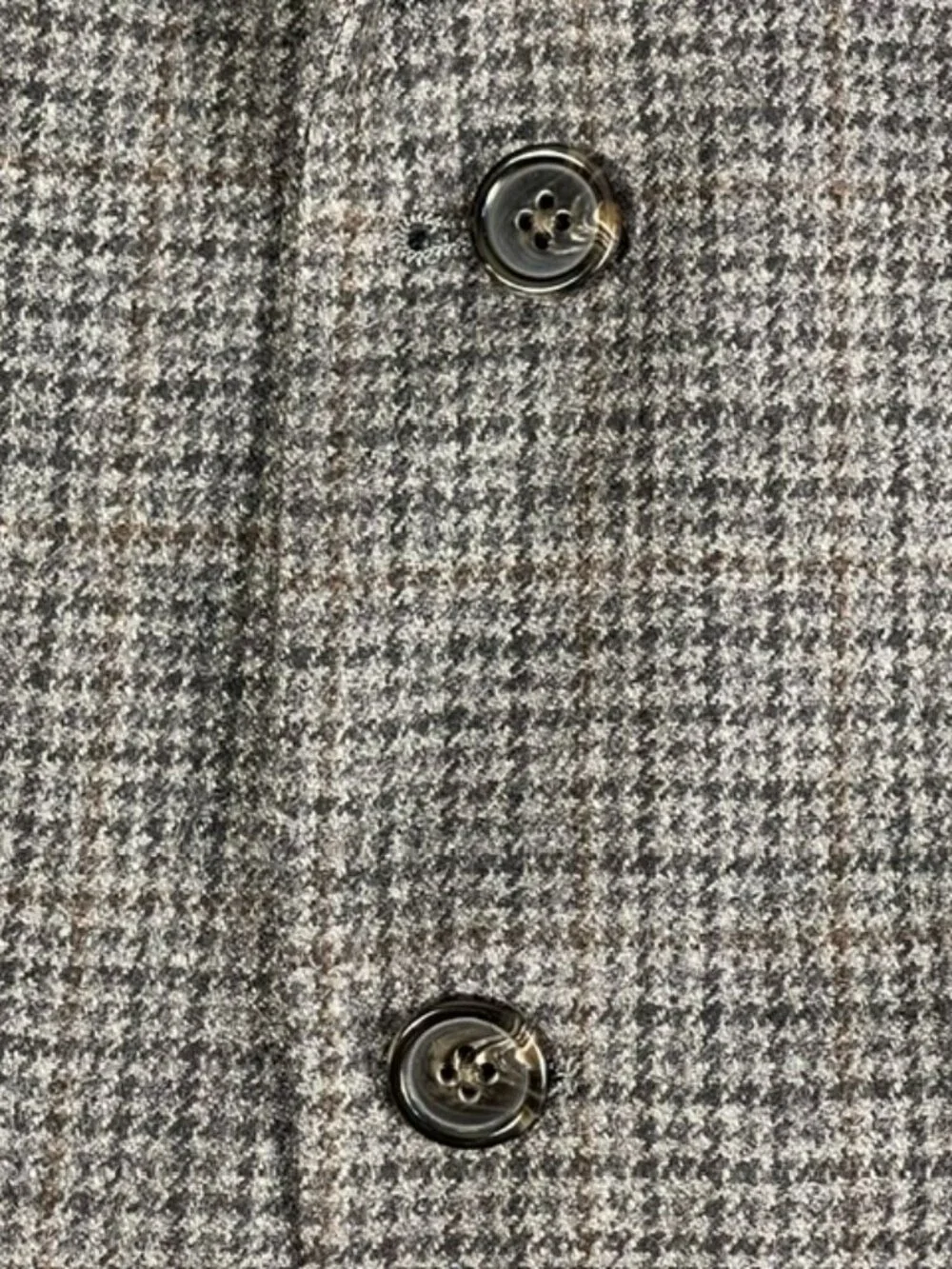 Lauren Ralph Lauren Blazer Mens 42R Gray Wool Herringbone Elbow Patch Sport Coat